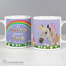 Personalised Rachael Hale Unicorn Mug Delivery to UK
